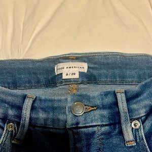 Good American jeans light wash 8/29